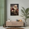 92410-103.jpg Santa Claus On A Sleigh Poster