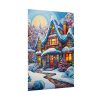 92410-112.jpg Christmas House Fantasy Art Poster