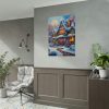 92410-114.jpg Christmas House Fantasy Art Poster