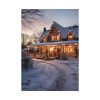 92410-120.jpg Christmas Decorated Home Poster