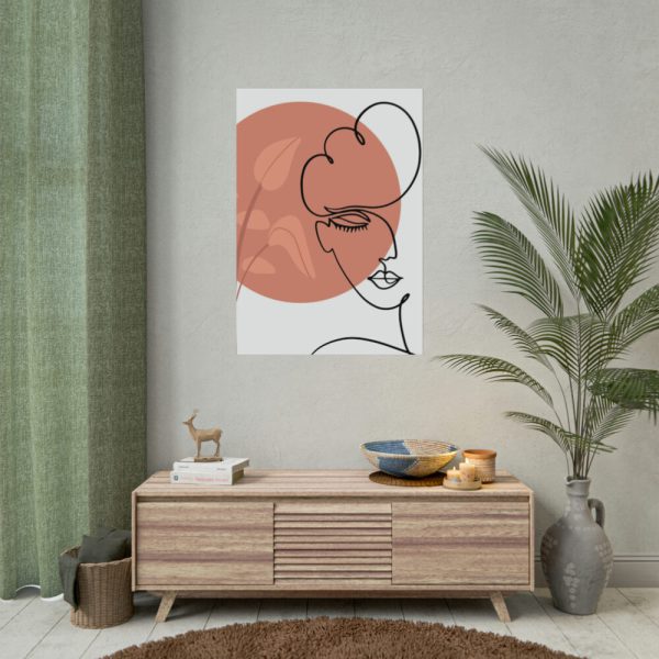 92410-128.jpg Contemporary Illustration of a Circle Poster