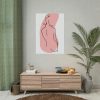 92410-148.jpg Modern Art Abstract Of A Lady Poster