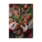 Christmas Gingerbread Cookies Poster