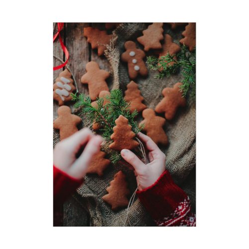Christmas Gingerbread Cookies Poster