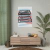92410-158.jpg Abstract Books Illustration Poster