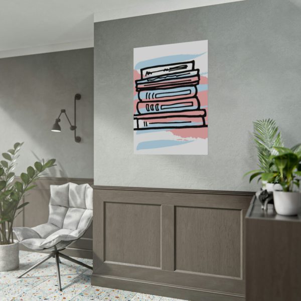 92410-159.jpg Abstract Books Illustration Poster