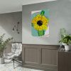 92410-164.jpg Sunflower Abstract Poster