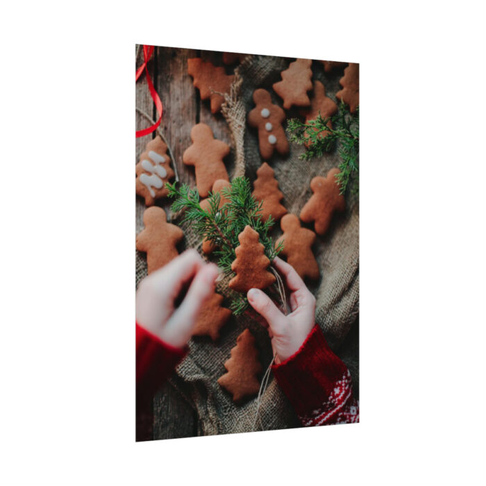 Christmas Gingerbread Cookies Poster - Image 3