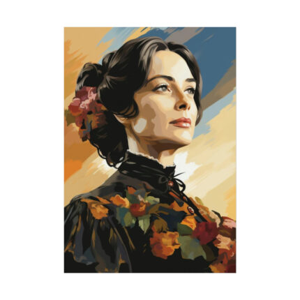 Pioneer Woman Portrait Poster