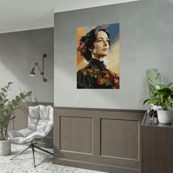 92410-179.jpg Pioneer Woman Portrait Poster