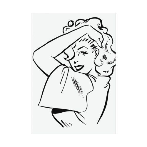 Pin-up Girl Poster