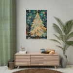 Impressionist Christmas Tree Poster - Image 4