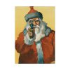 92410-20.jpg Santa Claus Pointing a Handgun Poster