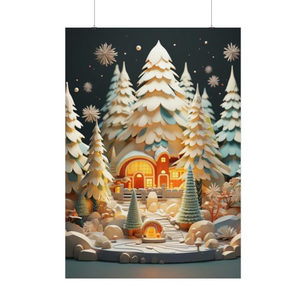 Christmas Tree House Poster