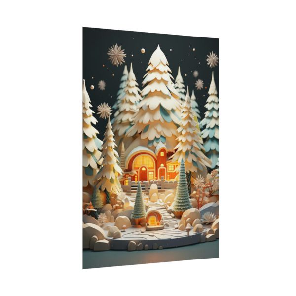 Christmas Tree House Poster