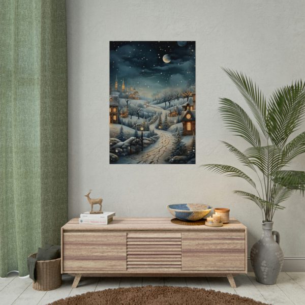 92410-208.jpg Christmas Village I Poster