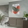 92410-219.jpg Abstract Mason Jar Flower Line Art Poster