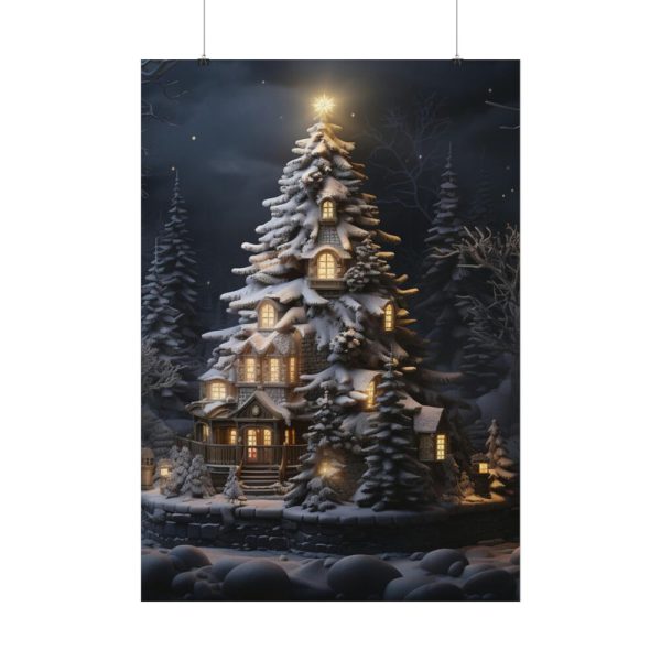 92410-236.jpg Christmas Tree House Poster
