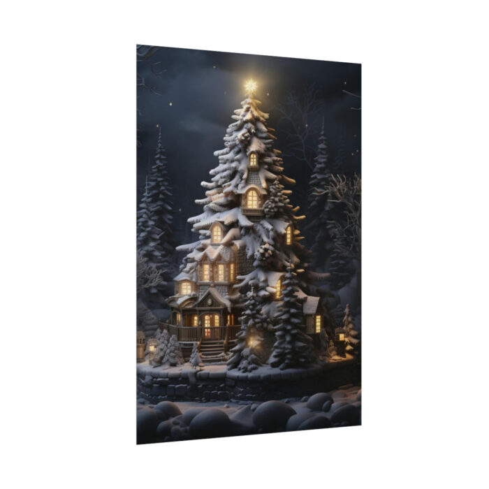 Christmas Tree House Poster - Image 3