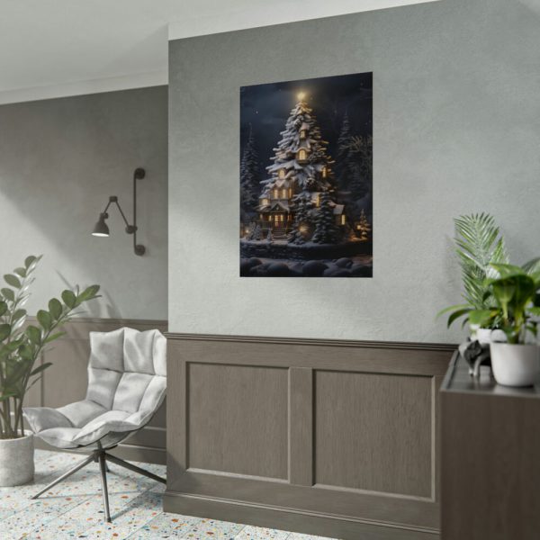 92410-239.jpg Christmas Tree House Poster