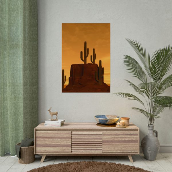 92410-243.jpg Desert Landscape Poster