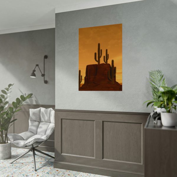 92410-244.jpg Desert Landscape Poster