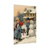 92410-272.jpg LIittle Children With Snowman Poster