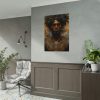 92410-284.jpg African Man Drawn In Watercolor Poster