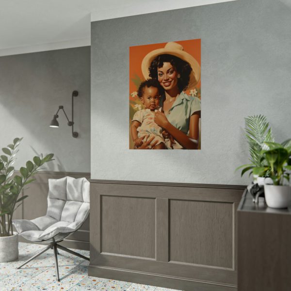 92410-289.jpg African American Woman Art Poster