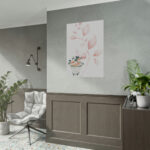 Vintage Lychee Bowl Illustration Poster - Image 5