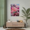 Valentine Love Flower Truck Gnome Poster