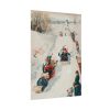 92410-52.jpg Tobogganing by L. Prang & Co Poster