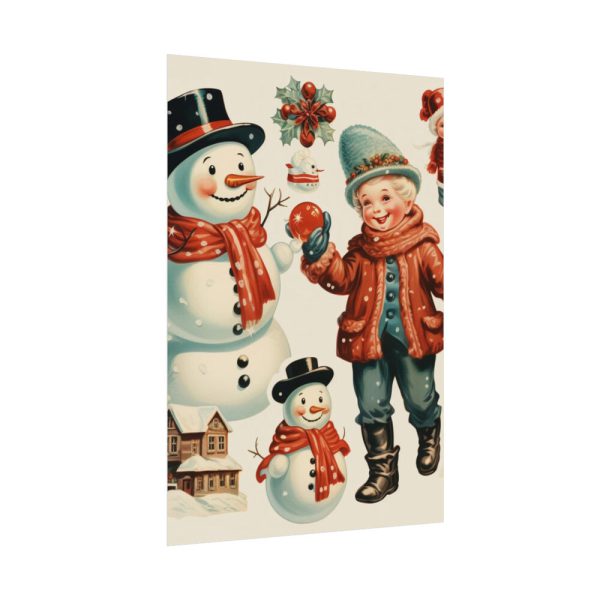 92410-57.jpg Snowman and the Boy Poster
