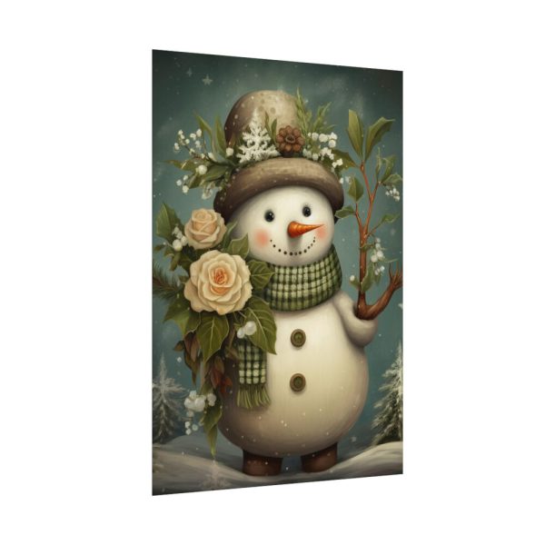 92410-62.jpg Christmas Snowman Poster