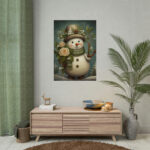 Christmas Snowman Poster - Image 4