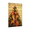 92410-77.jpg Vintage Christmas Cello Music Poster