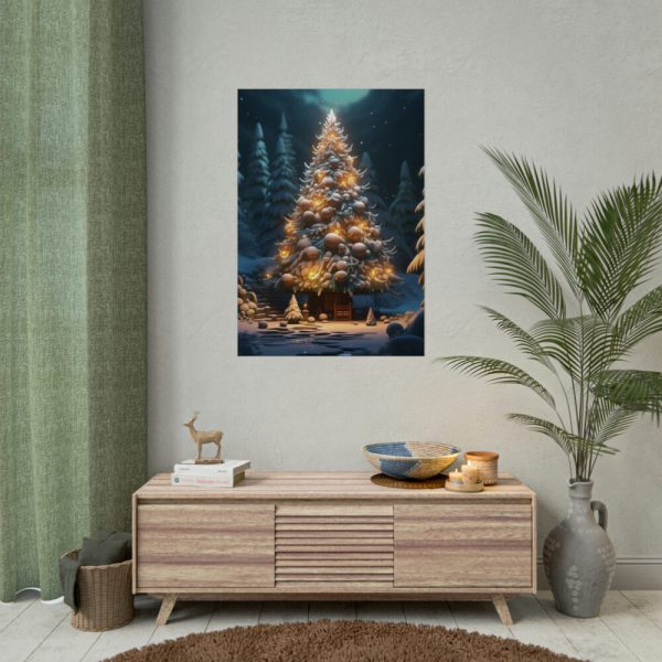 92410-83.jpg Christmas Tree House Poster