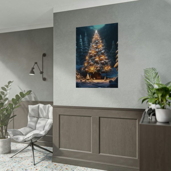 92410-84.jpg Christmas Tree House Poster