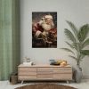 92411-103.jpg Santa Claus On A Sleigh Poster