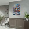 92411-114.jpg Christmas House Fantasy Art Poster