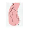 92411-145.jpg Modern Art Abstract Of A Lady Poster
