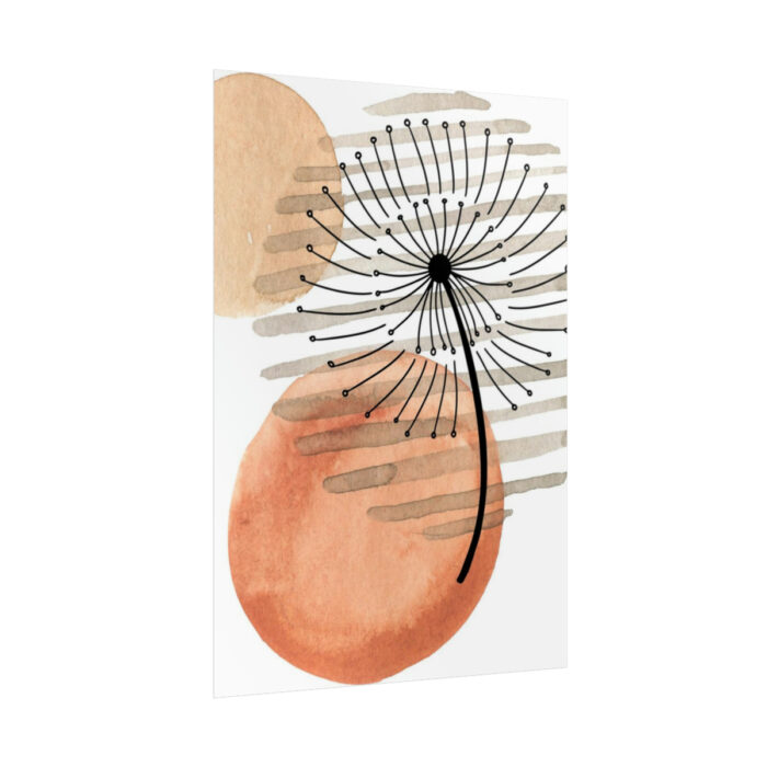 Abstract Dandelion Illustration Poster - Image 8