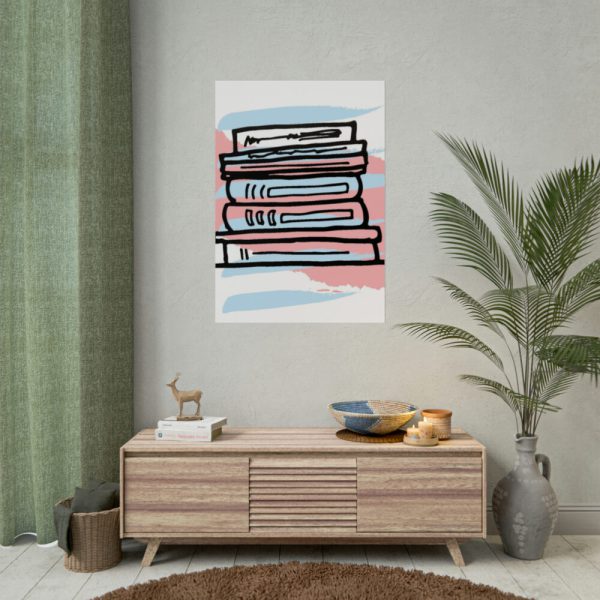 92411-158.jpg Abstract Books Illustration Poster