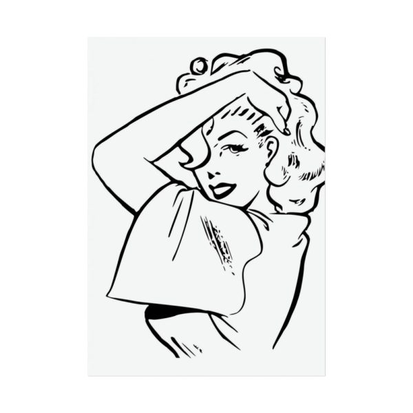 92411-190.jpg Pin-up Girl Poster