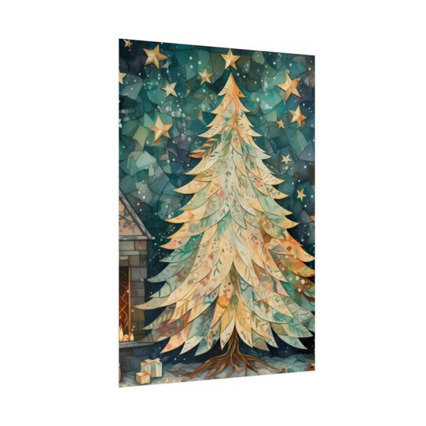 92411-197.jpg Impressionist Christmas Tree Poster