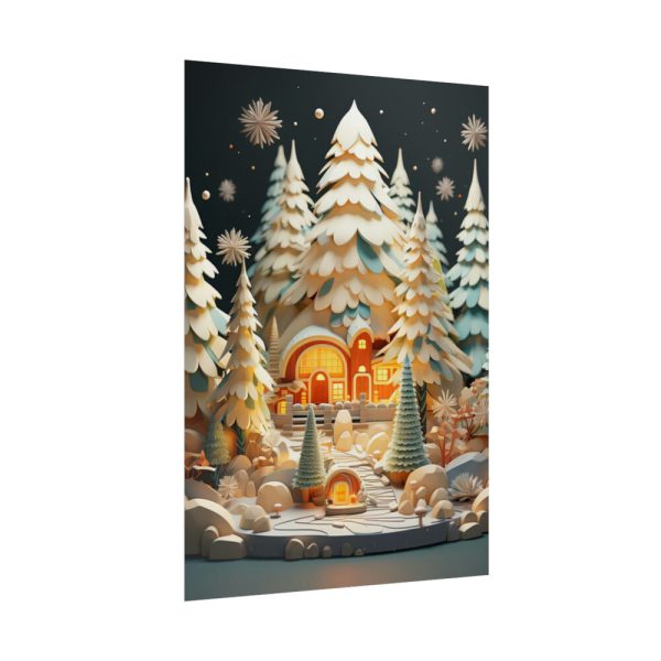Christmas Tree House Poster