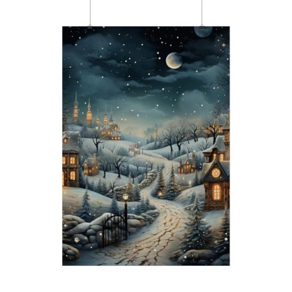 92411-206.jpg Christmas Village I Poster