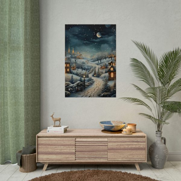 92411-208.jpg Christmas Village I Poster