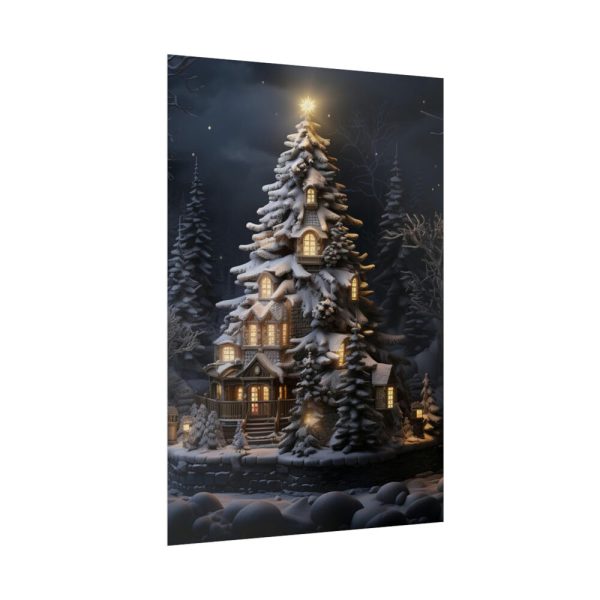92411-232.jpg Christmas Tree House Poster