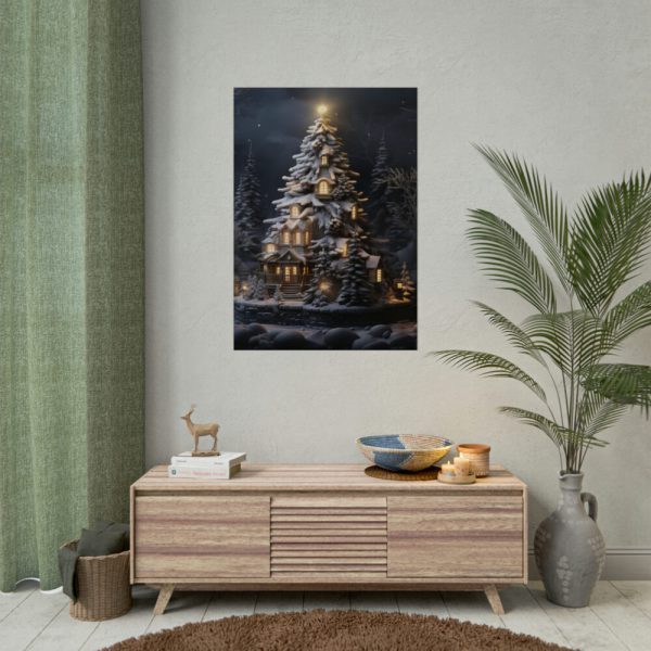 92411-233.jpg Christmas Tree House Poster